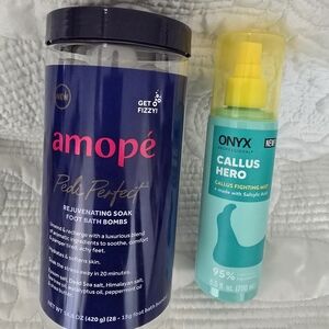 Amope Pedi Perfect Rejuvenating Soak Foot Bath Bombs - Purple